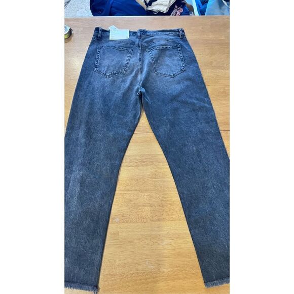 LOFT THE STRAIGHT CROP HIGH RISE JEANS NEW WOMENS SIZE 28 - Picture 8 of 11